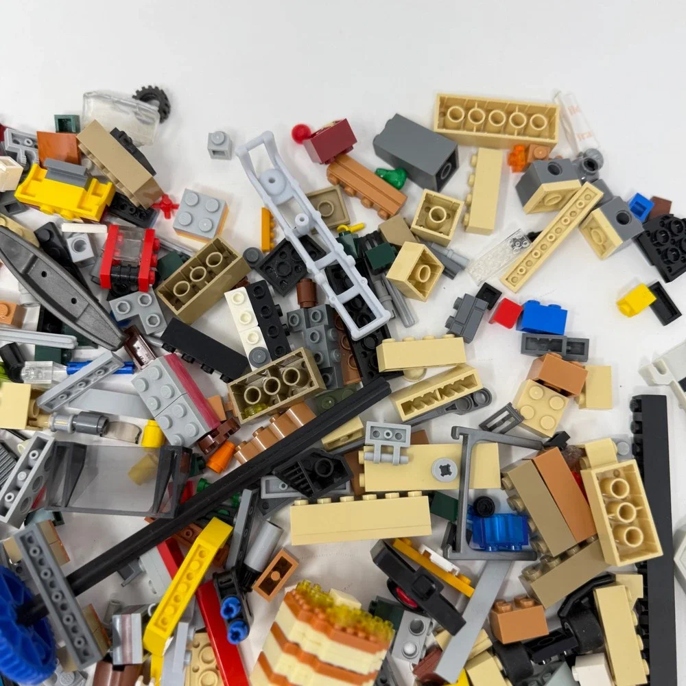 LEGO Mixed Bulk Lot 12.9oz Bricks Plates Technic Pieces Multi-Color Assortment